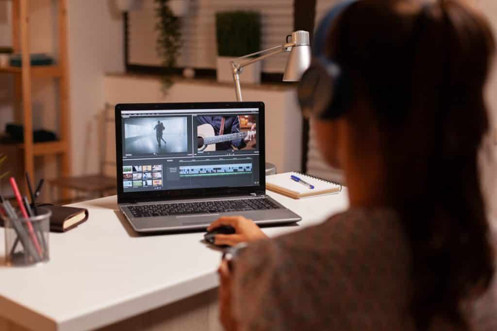 laptops for video editing of professional video editors